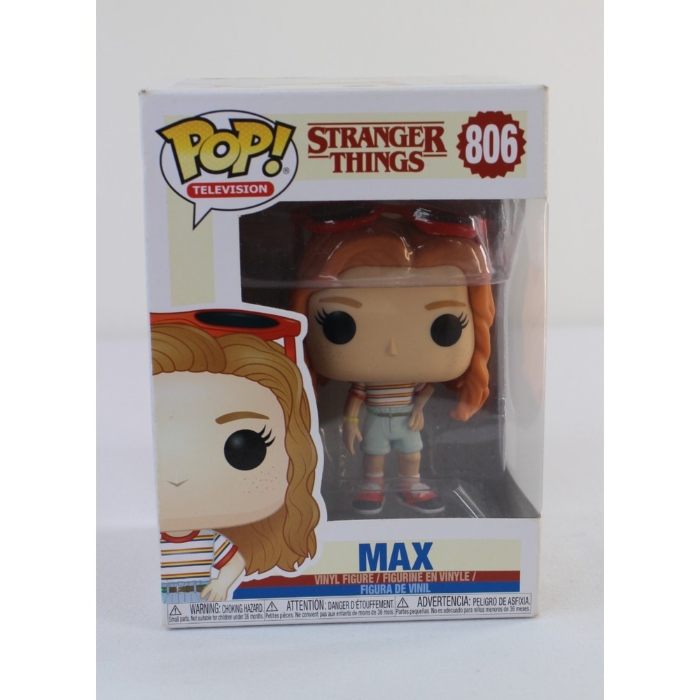 Funko Pop Max #806 Stranger Things Mall Outfit Vinyl Figure New Open Box